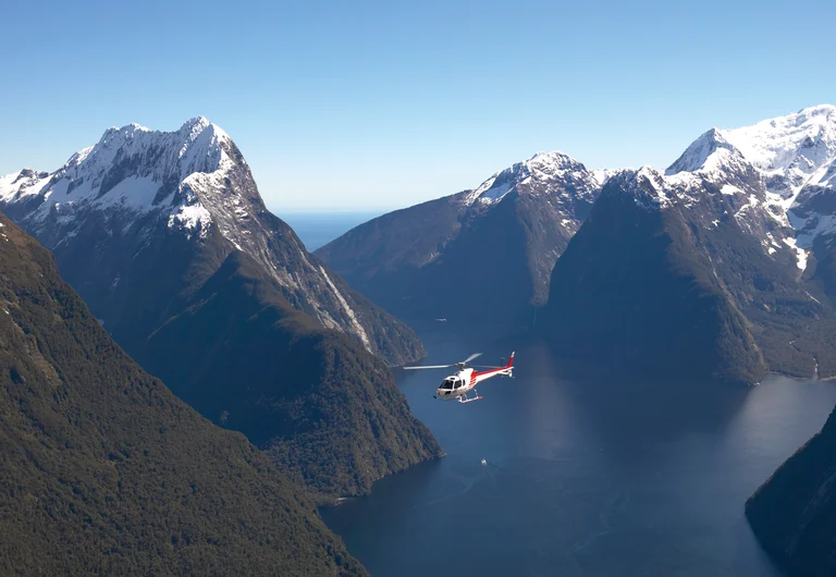 Milford Sound Heli Cruise Experience