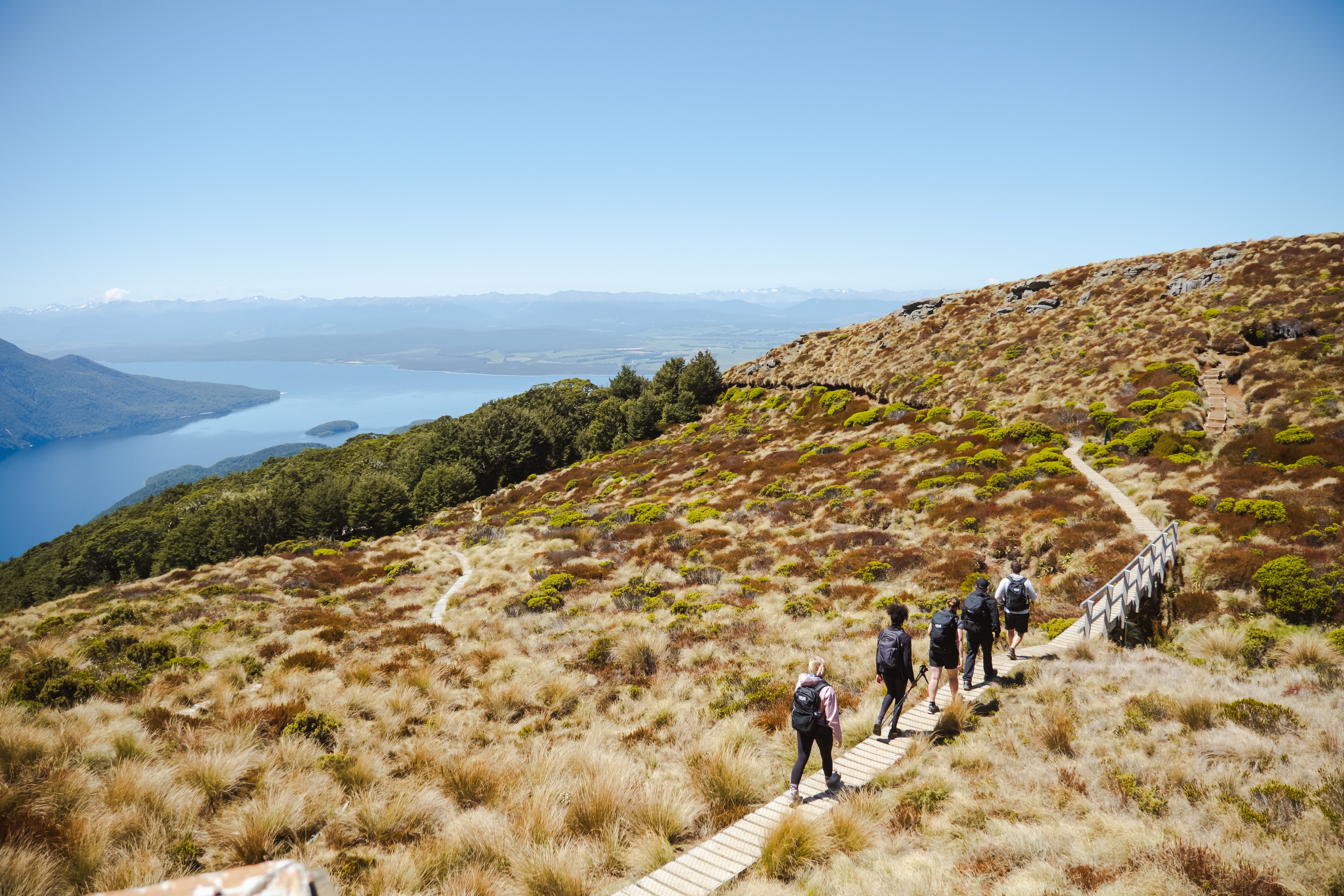 Kepler Track and Luxmore Hut Guided Heli Hike experience
