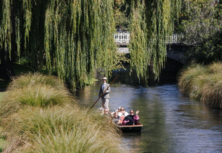 Punting on the Avon